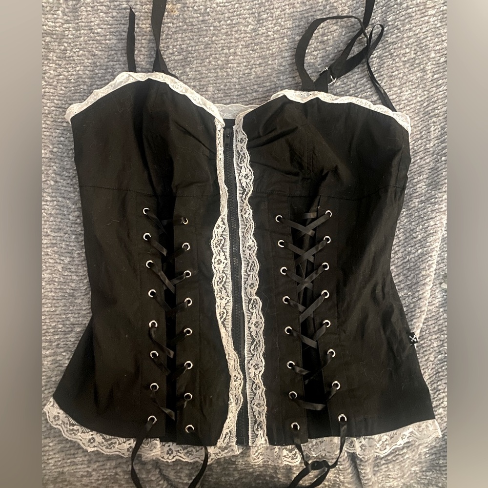 Royal bones corset top